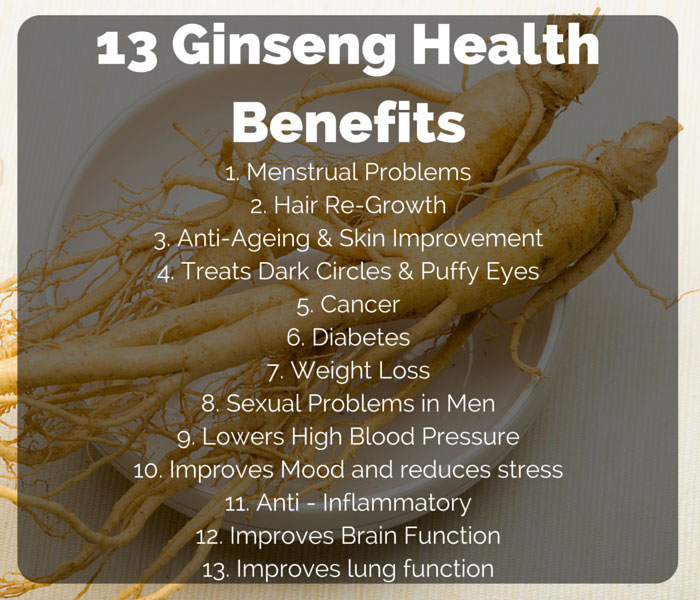 13 Ginseng Health Benefits