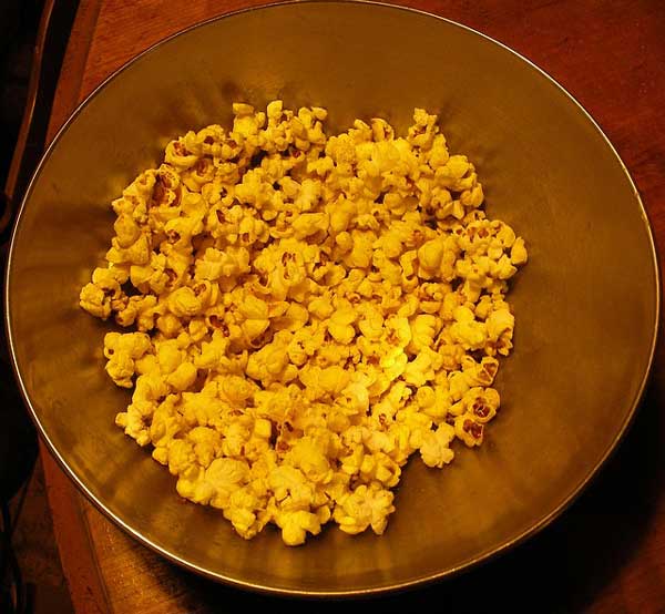 Popcorn With Turmeric