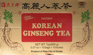 Panax Ginseng Tea