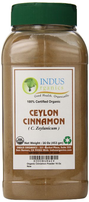 8 Indus Organic Ceylon Cinnamon Powder