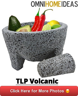 TheLatinProducts Volcanic Stone Mortar And Pestle