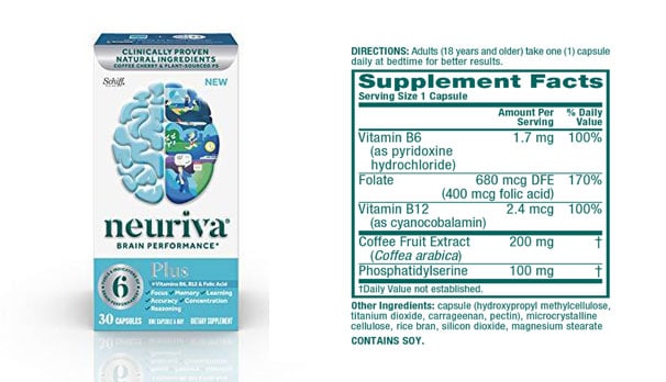 Neuriva Plus Ingredients