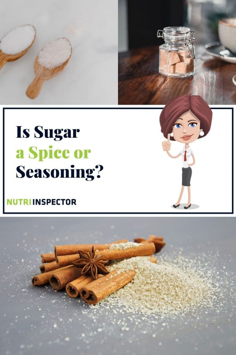 Is sugar a spice or seasoning? Nutri Inspector