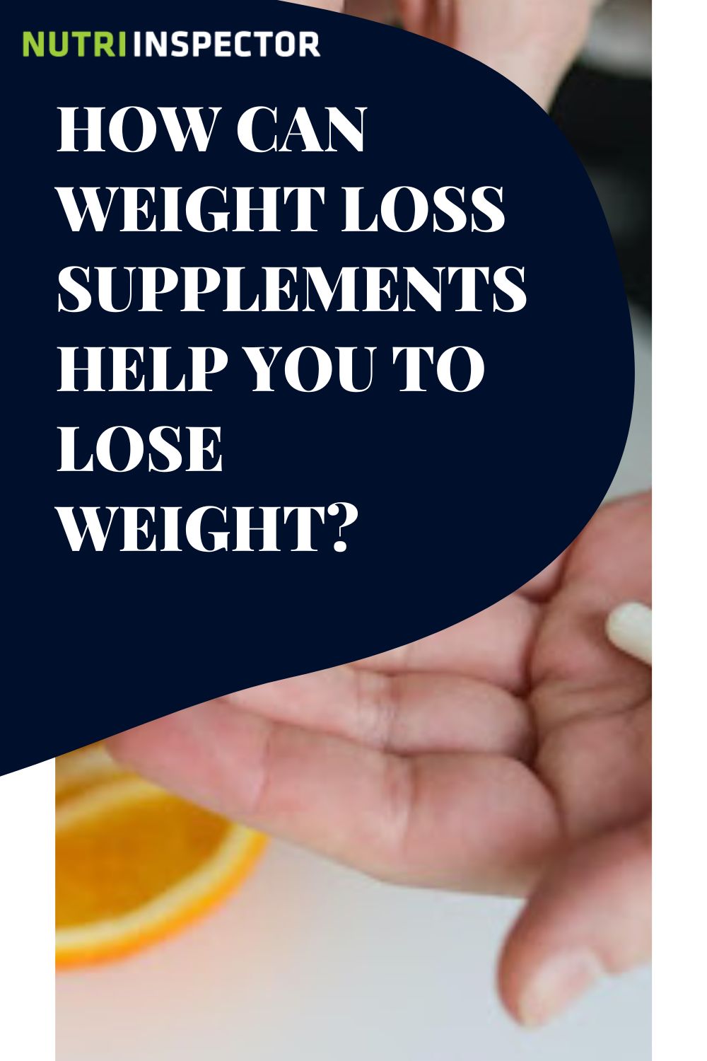 how can weight loss supplements help you to lose weight