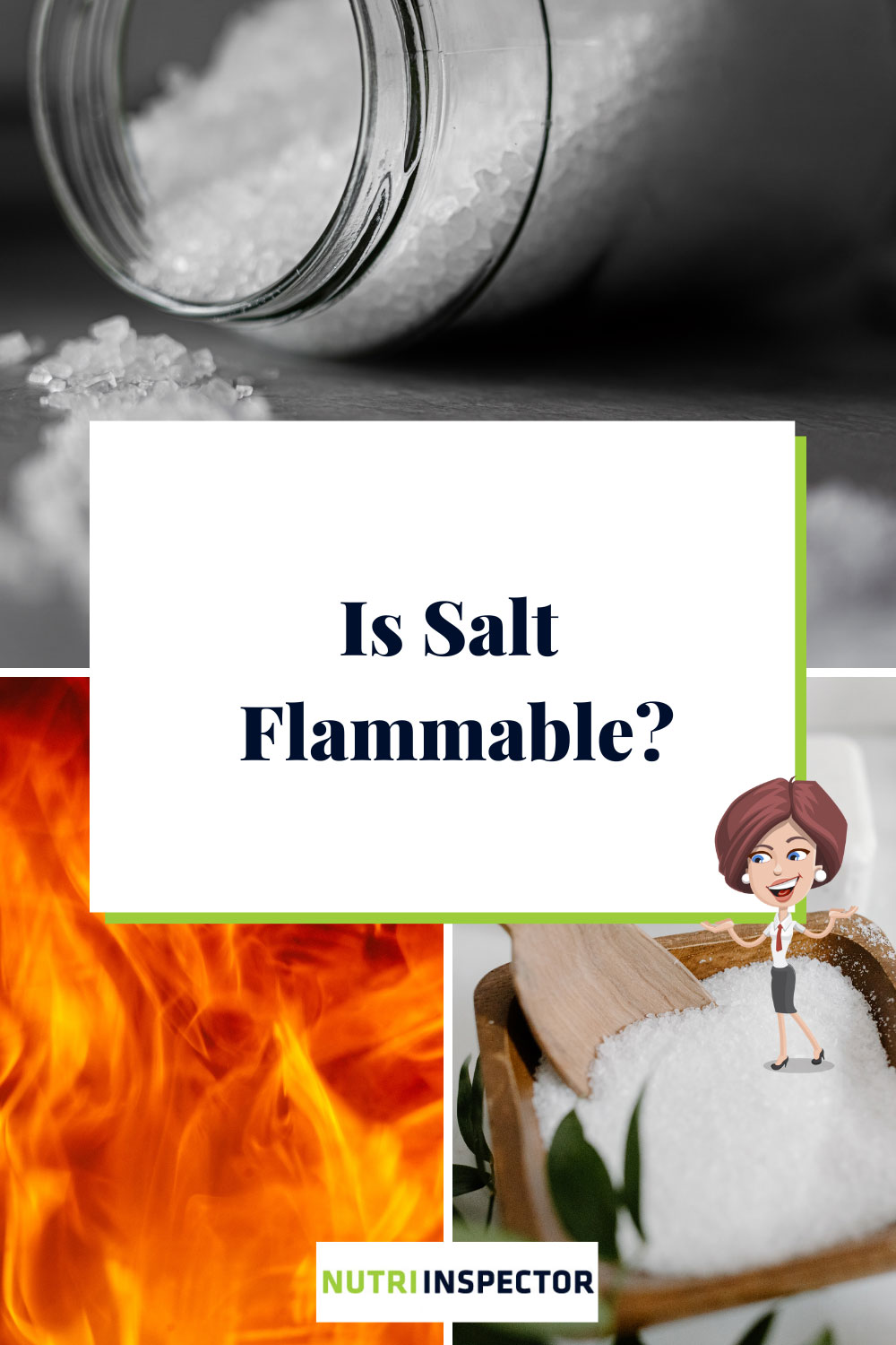 is salt flammable