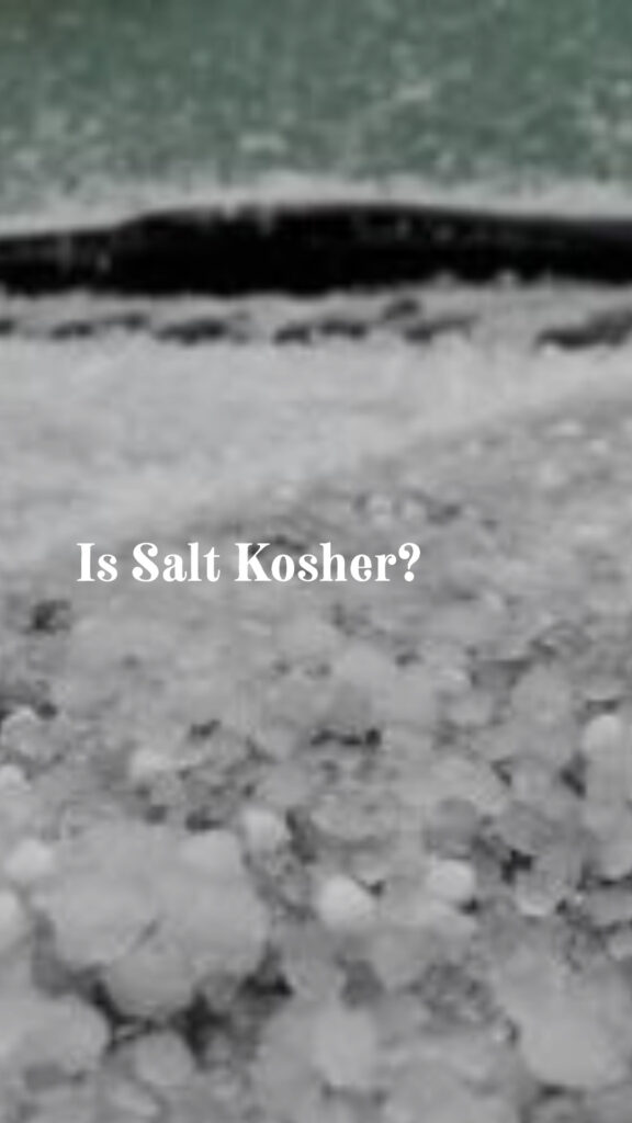 is salt kosher