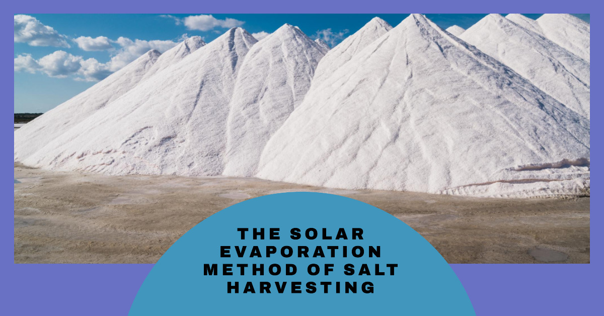 solar evaporation method