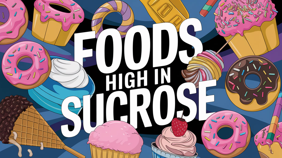 foods high in sucrose