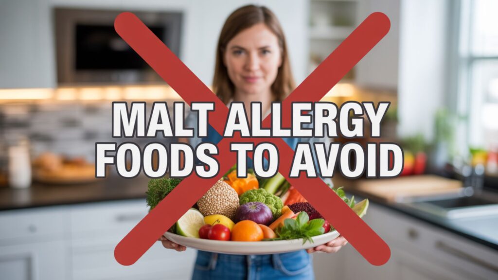 malt allergy foods to avoid